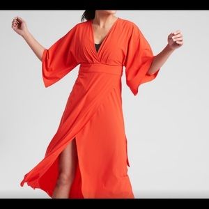 Athleta Calistoga Wrap maxi dress